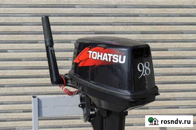 Лодочный мотор Tohatsu 9.8 л.с б/у Чита - изображение 1