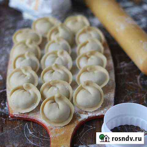 Пельмени с куриным фаршем и сливками ручная лепка Санкт-Петербург