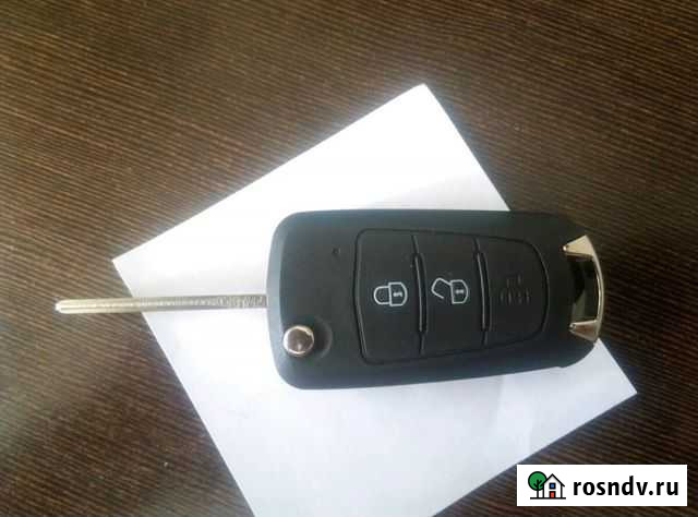 Заготовка ключа замка зажигания DW hower H3/5 Омск - изображение 1