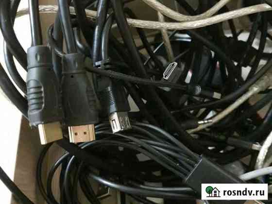 Hdmi кабеля, наушники к сотовым, кабеля итд Бийск