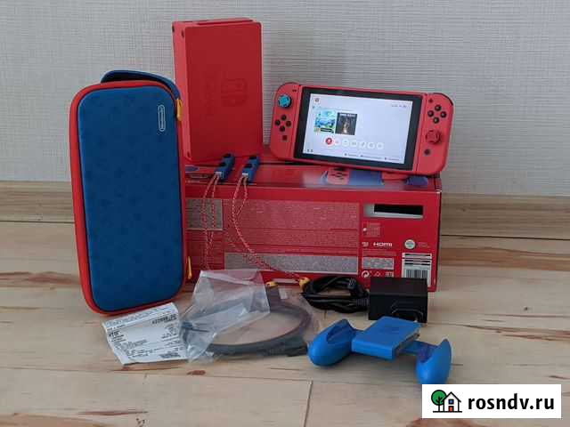 Nintendo switch Mario editionна гарантии Красноярск - изображение 1