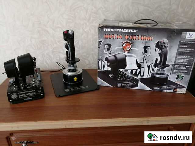 Джойстик пк для Авиасимулятора. Рус и Руд Thrustma Братск - изображение 1