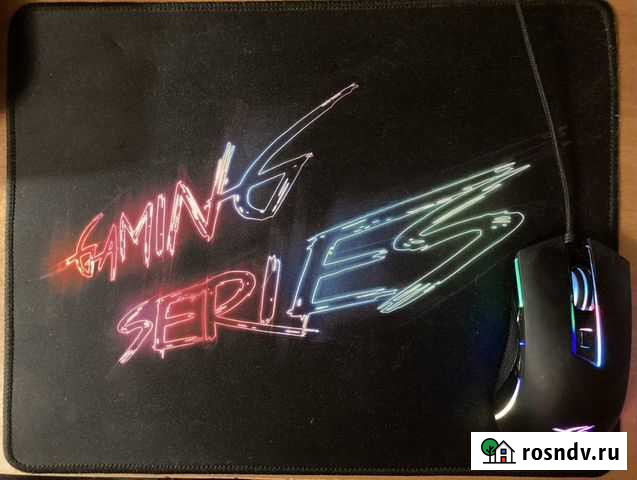 Игровая мышь dexp Hellfire GS-100 с ковриком Калуга - изображение 1