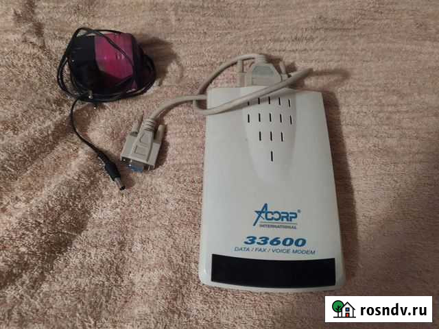 Модем/факс Acorp 33600 Нижний Новгород - изображение 1