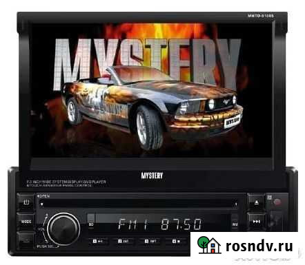 Ресивер с выезжаюшим монитором mystery Калининград - изображение 1