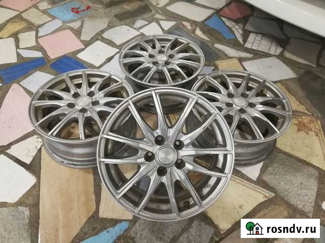 Комплект. Литьё Leben R15 5x100 Белогорск - изображение 1