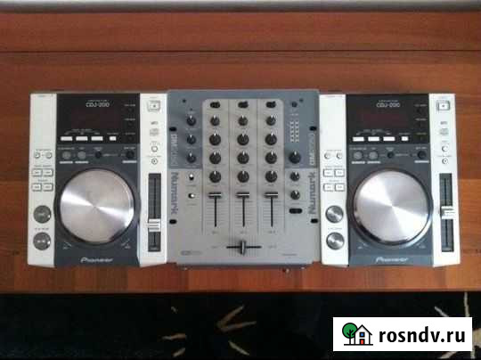 Диджейские проигрыватели Pioneer CDJ-200 и микшер Ярославль - изображение 1