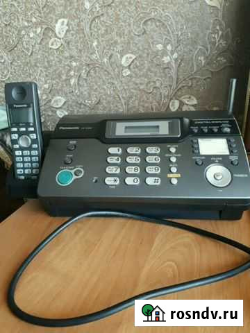 Факс на термобумаге Panasonic kx-fc966 Кемерово - изображение 1