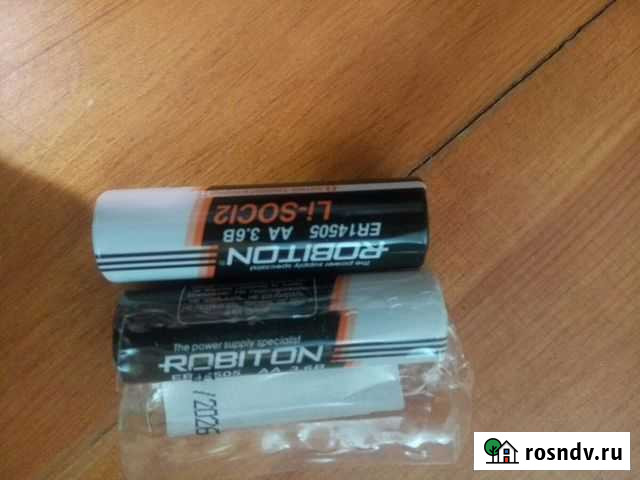 Елеменент питания.Robiton ER14505 AA 3.6v Белгород - изображение 1
