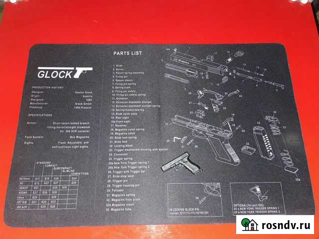 Коврик И Брелок Glock Серпухов - изображение 1