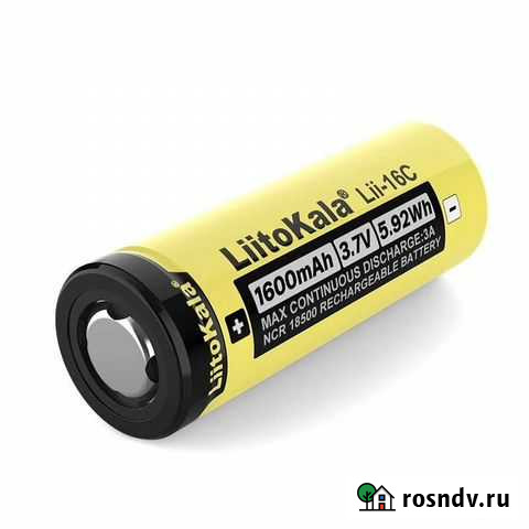 Аккумулятор Li-ion 18500, 14500 Красноярск - изображение 1