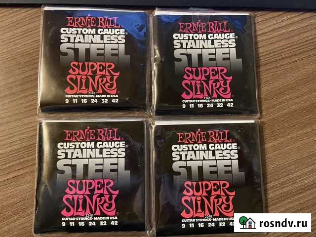 Струны Ernie ball super slinky 9-42 2248 Чехов - изображение 1