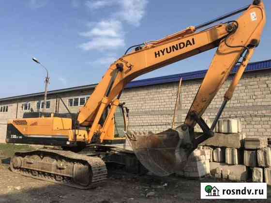 Услуги-Аренда экскаватора hyundai-330 Нальчик