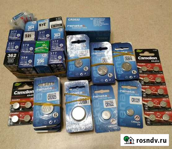 Батарейки часовые, дисковые Волгоград - изображение 1
