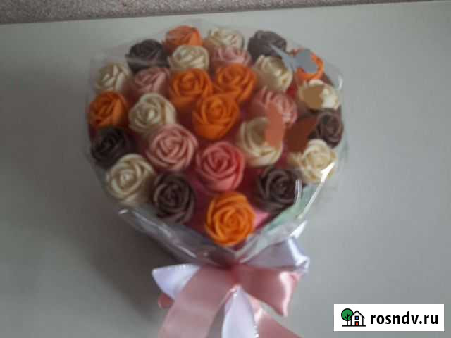 Коробочка из 27 шоколадных роз Кемерово - изображение 1