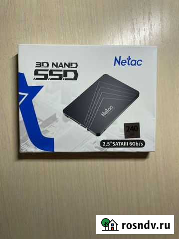 Netac SSD 240Gb 2.5” sata3 6Gb/s Екатеринбург - изображение 1
