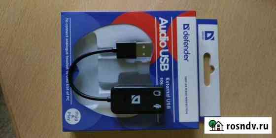 Внешняя звуковая карта usb Череповец