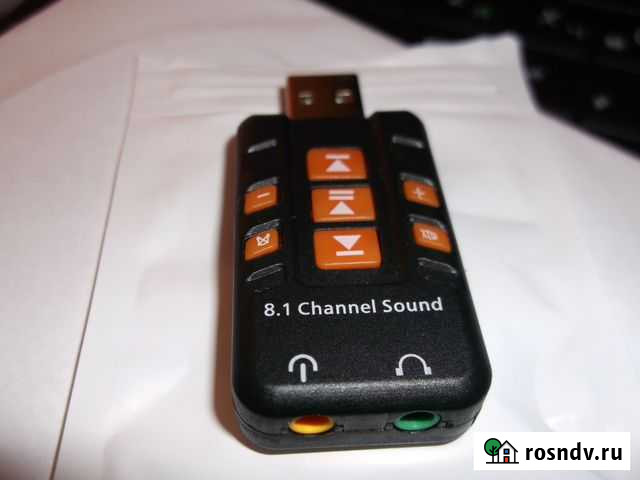 Звуковая карта 8.1 (внешняя) New Омск - изображение 1