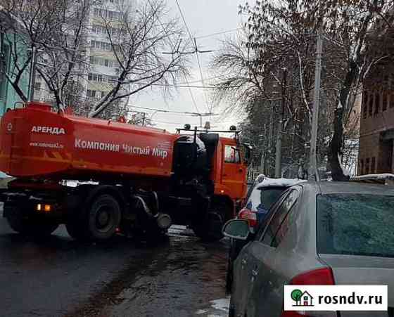 Доставка холодной и горячей воды. Аренда щётки Самара