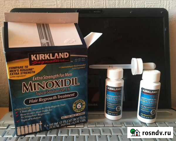 Миноксидил 5. 2 флакона+пипетка новое поступление Уфа - изображение 1