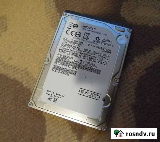 Hitachi Travelstar 7K500 \ 500GB \ 2.5 \ 16MB Санкт-Петербург - изображение 1