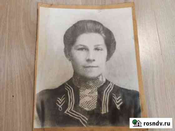 Старинная фотография женщины Люберцы