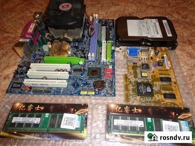 Материнская плата s754 платформа Кохма - изображение 1