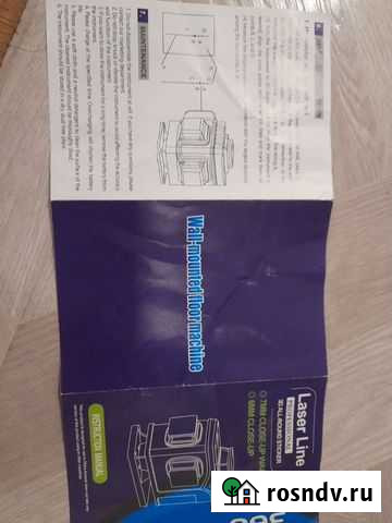 Лазерный уровень 360 зеленый луч новый Избербаш - изображение 1