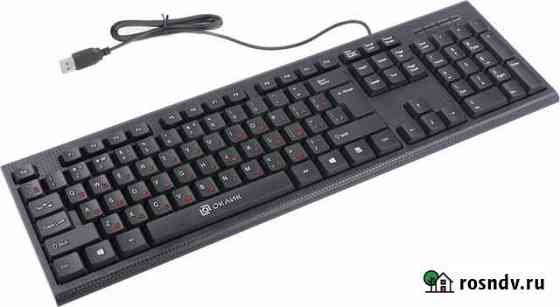 Клавиатура Oklick 120M черный USB Тула