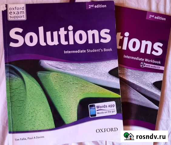 Комплект учебников Solutions Intermediat 2 е изд Люберцы - изображение 1