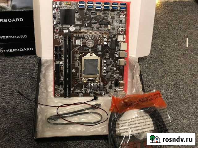 Материнская плата для майнинга на 12 карт Краснодар - изображение 1