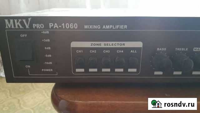 Усилитель трансляционный MKV pro PA-1060 Иркутск - изображение 1