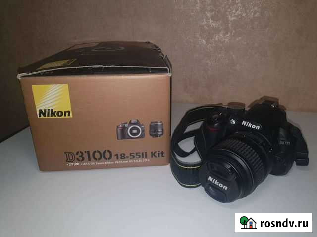 Зеркальный фотоаппарат nikon d3100 kit Брюховецкая - изображение 1