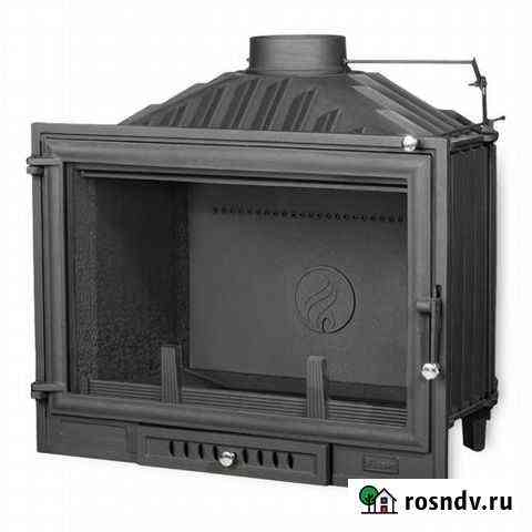 Чугунная каминная топка с шибером Санкт-Петербург