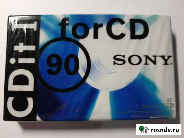 Аудио кассета sony CDit 1 for CD 90 Астрахань - изображение 1