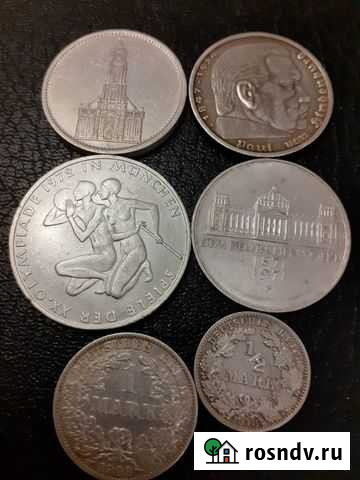 Немецкие серебрянные монеты Ростов-на-Дону - изображение 1