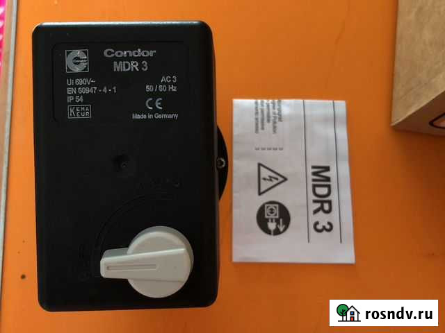 Пускатель-Прессостат для компрессора(в магазине 75 Озерск - изображение 1