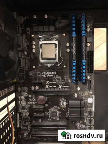 Intel core i5 4570 + ASRock H87 Pro4 + ddr3 8x2 (1 Рязань - изображение 1