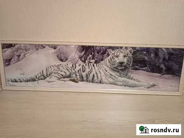 Алмазная вышивка Тигр 2022 Курск - изображение 1