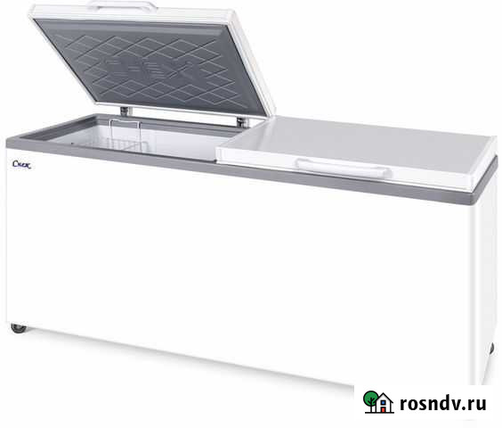 Морозильный ларь Снеж с глухой крышкой млк-800 Рыбинск - изображение 1