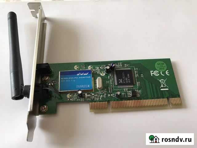 Wi-Fi адаптер PCI Gembird Белгород - изображение 1