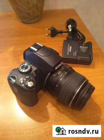Объектив Nicon D 60 + тушка (корпус фотоаппарата) Красногорск - изображение 1