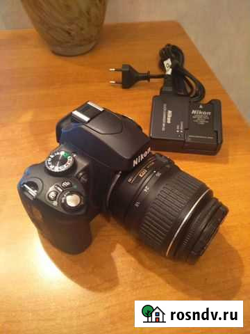 Объектив Nicon D 60 + тушка (корпус фотоаппарата) Красногорск - изображение 1