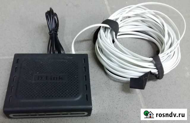 Роутер модем D-link DSL-2500U без адаптера питания Сыктывкар - изображение 1