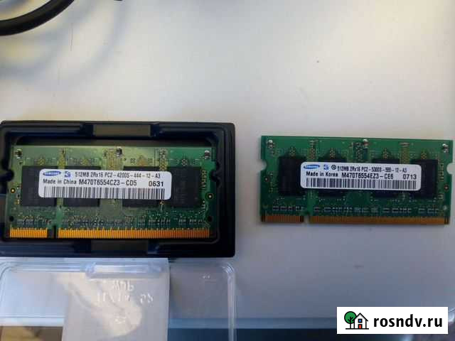 Оперативная память для ноутбука ddr 2 Тверь - изображение 1