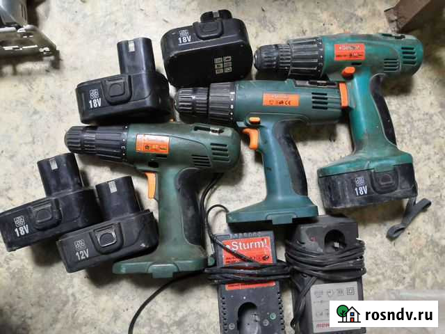 Аккумуляторная дрель шуруповерт Озерск - изображение 1