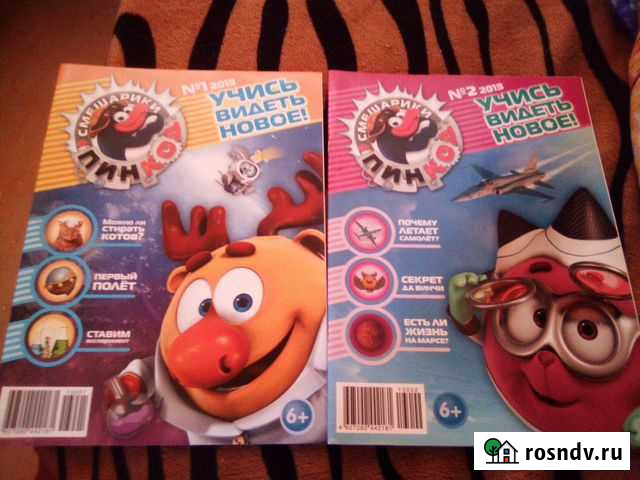 Смешарики пин-код журналы Самара - изображение 1