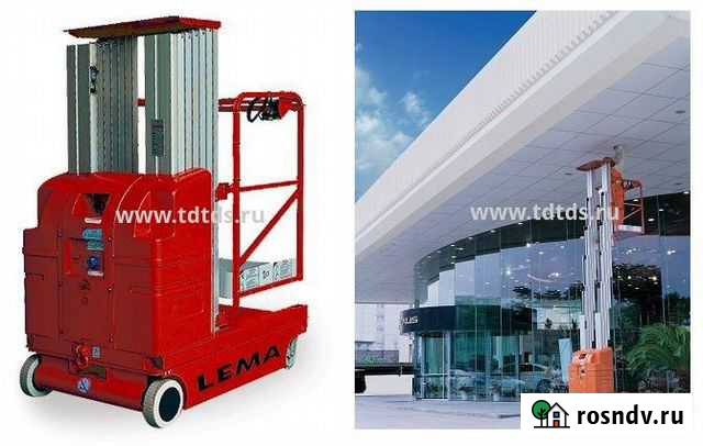 Самоходный мачтовый подъемник LM wpap-2B-090 Екатеринбург - изображение 1