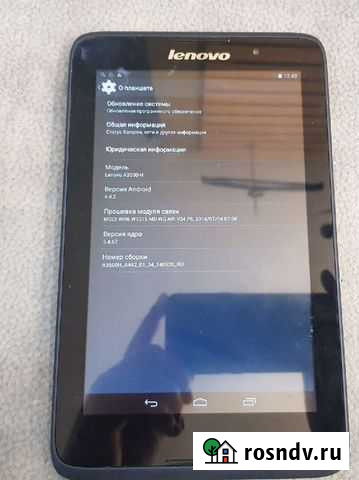 Планшет lenovo a-7 Иркутск - изображение 1