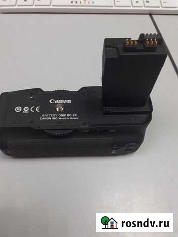 Батарейный блок Canon BG-E8 для Canon EOS 550D / 6 Красноярск - изображение 1
